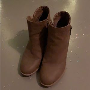 brown booties